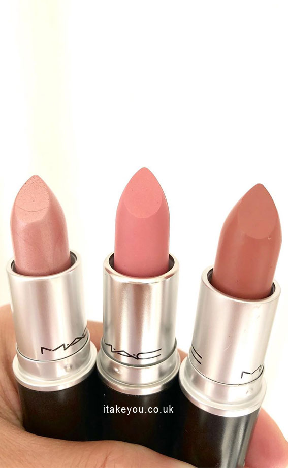 3 Shades MAC lipsticks