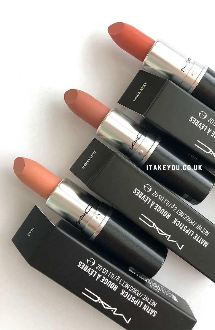 Myth vs Honeylove and Kinda Sexy Mac Lipstick