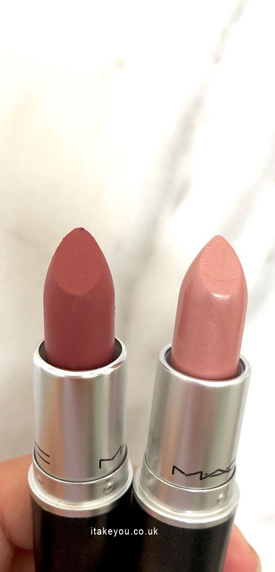 Twig vs Politely Pink Mac Lipstick