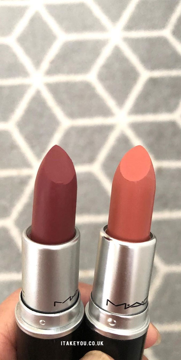 Diva and Kinda Sexy Mac Lipsticks