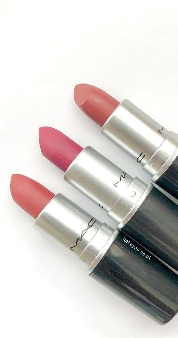 Gorgeous shades of Mac lipsticks