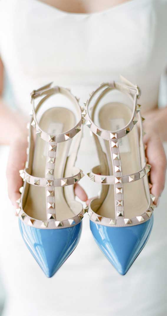 bridal heels, wedding shoes, blue wedding shoes, wedding pumps, bridal shoes