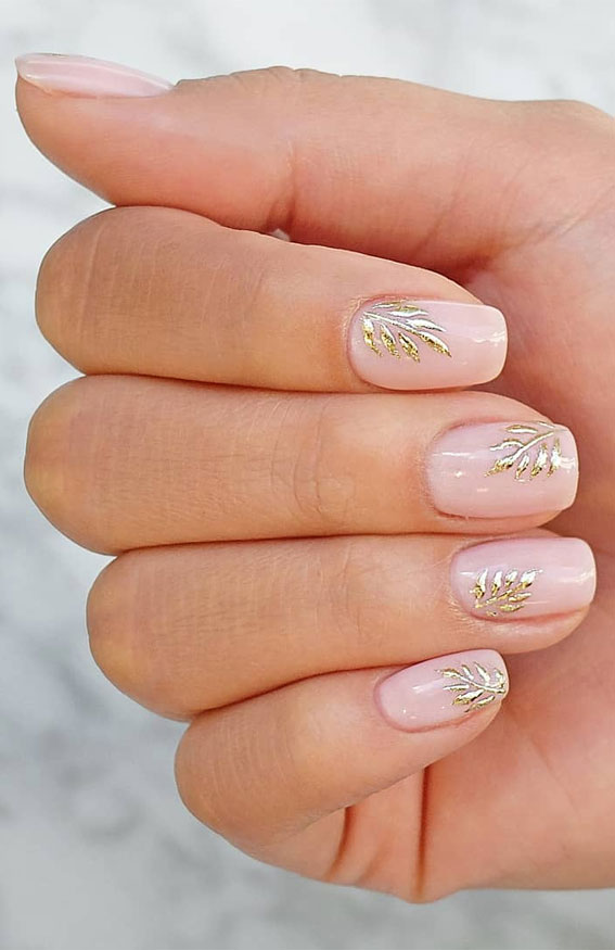 48 Most Beautiful Nail Designs to Inspire You – Delicate Palm Trees