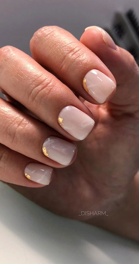 Sparkly pink marble nails : r/Nails
