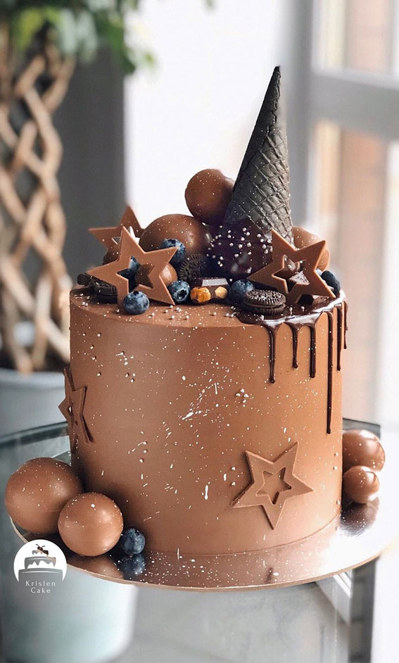 chocolate birthday cake , birthday cake , birthday cake ideas, chocolate birthday cake design #chocolate