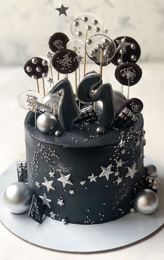 black birthday cake, boy birthday cake, birthday cake , birthday cake ideas, chocolate birthday cake design #footballbirthdaycake
