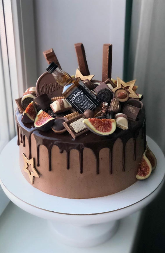 37 Pretty Cake Ideas For Your Next Celebration : Chocolate & Chocolate