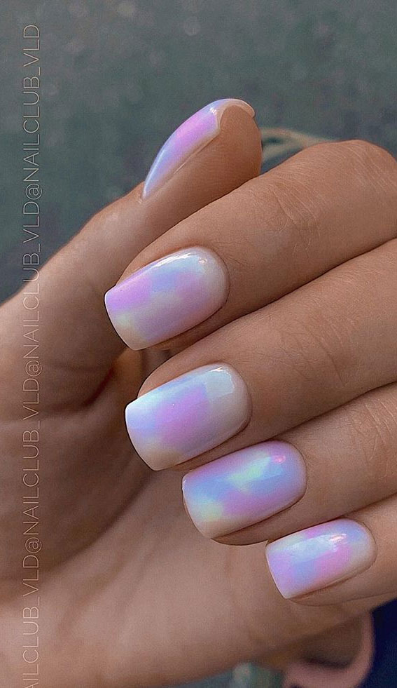 EASY Rainbow Tie Dye Nail Art Design Tutorial (Pride Manicure!) || KELLI  MARISSA - YouTube