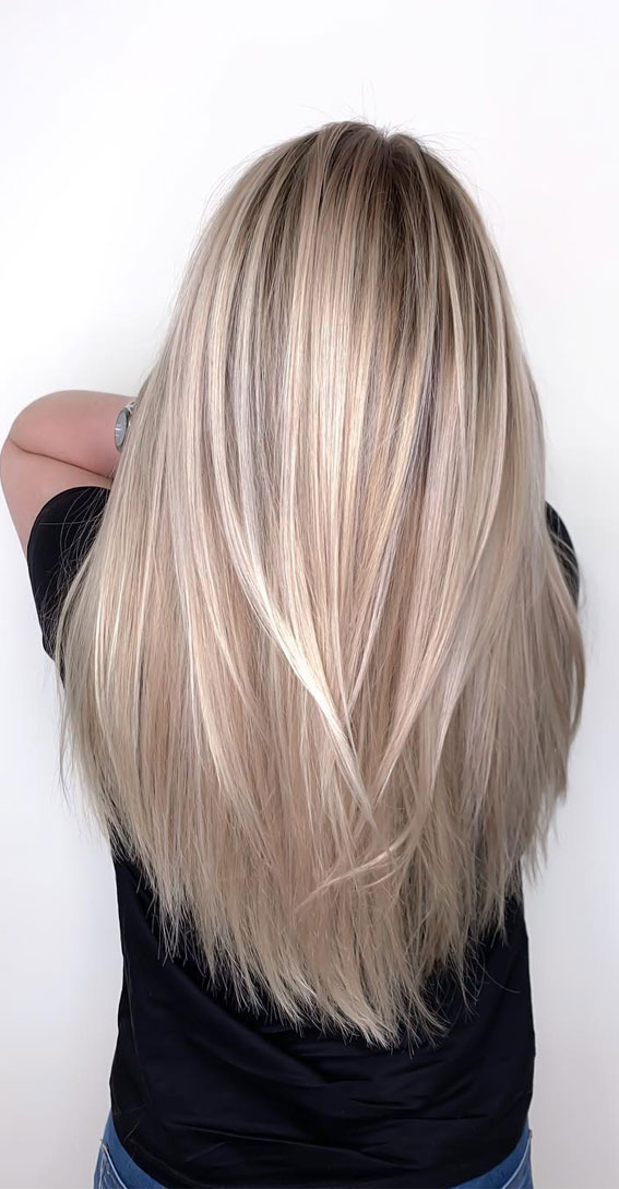 57 Cute Autumn Hair Colours and Hairstyles : Blonde Beauty