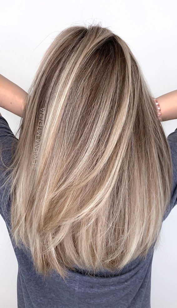 57 Cute Autumn Hair Colours and Hairstyles : Ombre blonde