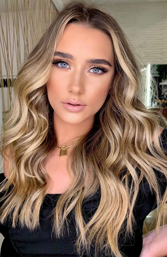 Beautiful Hair Colour Trends 2021 : high contrast