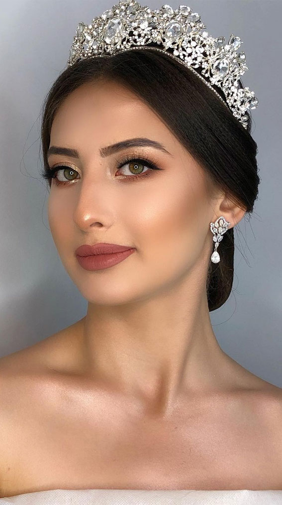 Beautiful Makeup Ideas That Are Absolutely Worth Copying : Glam Wedding Makeup look