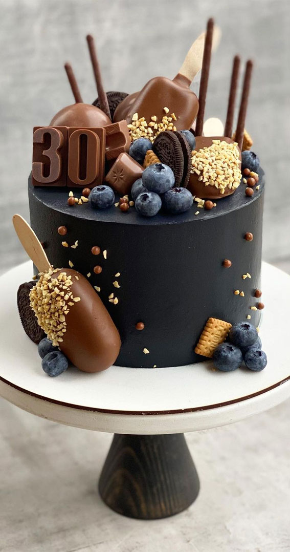 10 Gorgeous 30th Birthday Cake Ideas For Men 2022 - Rezfoods - Resep ...