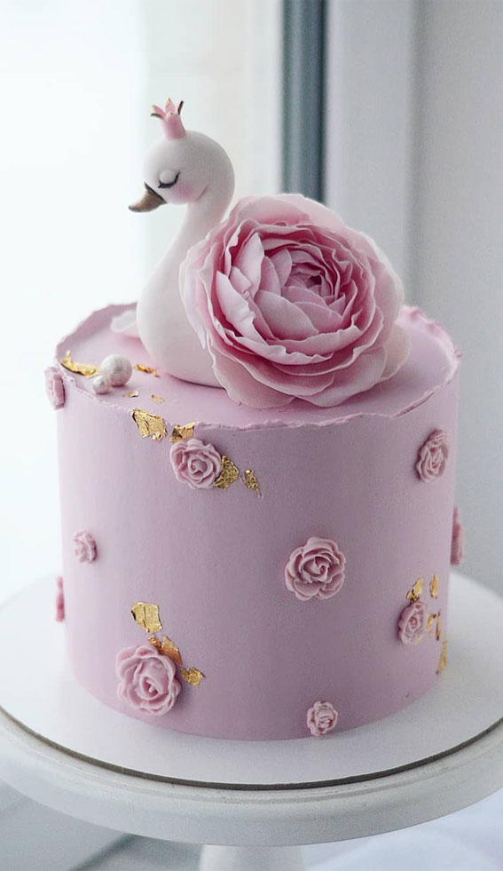 pink cake, pink birthday cake, pink cake decorating ideas, pink cake ideas