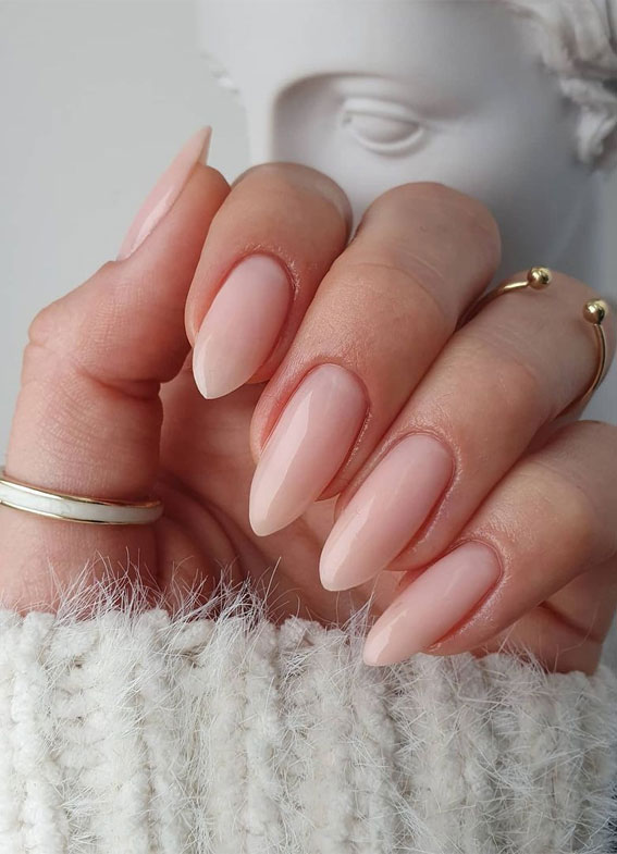 Most Beautiful Nail Designs You Will Love To wear In 2021 : Natural look  nails