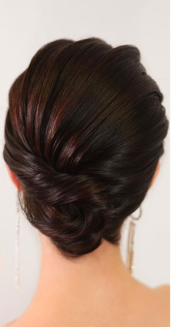 Gorgeous updos for every hair type and length : Updo for bob hair
