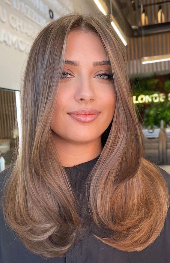70 Hottest Brown Hair Colour Shades For Stunning Look : Trendy Mushroom  brown