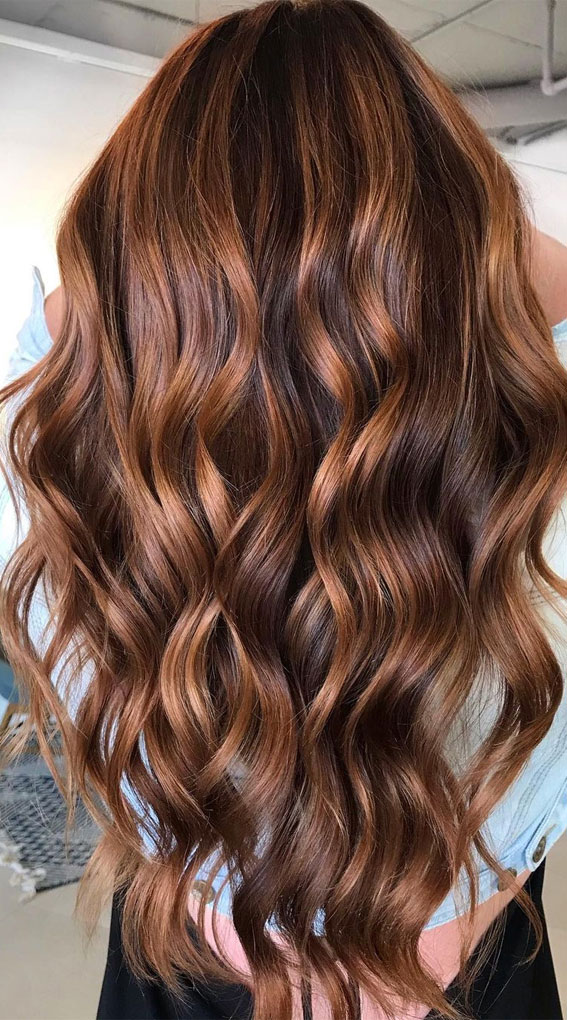 70 Hottest Brown Hair Colour Shades For Stunning Look : Chestnut beauty
