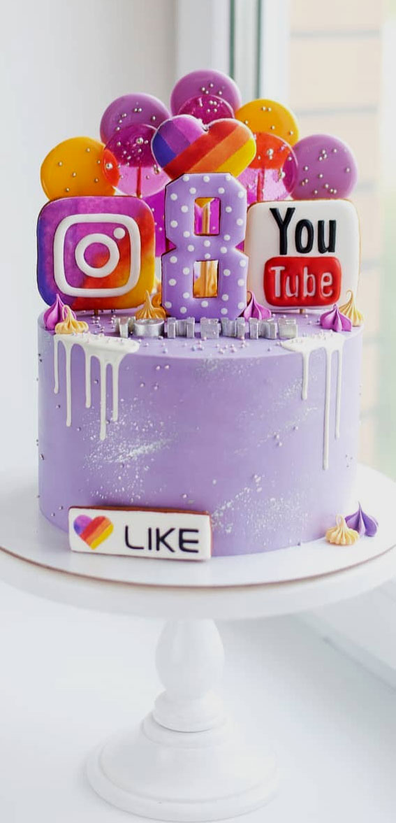 37 Best kids Birthday Cake Ideas : You Tube birthday cake