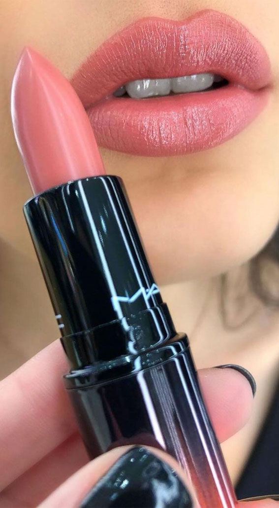 42 Mac Lipstick Swatches 2021 –  French Silk Mac