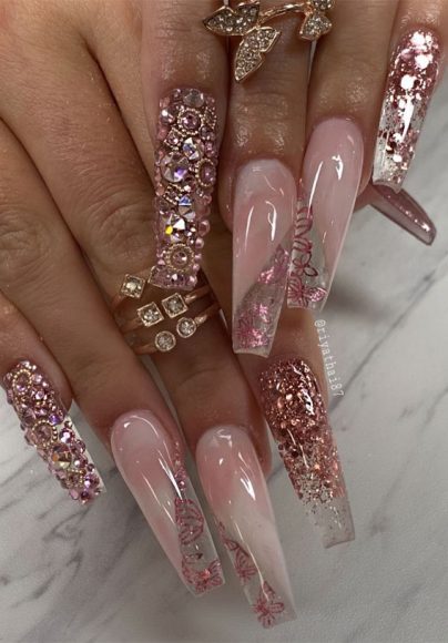 These Will Be the Most Popular Nail Art Designs of 2021 : Bling