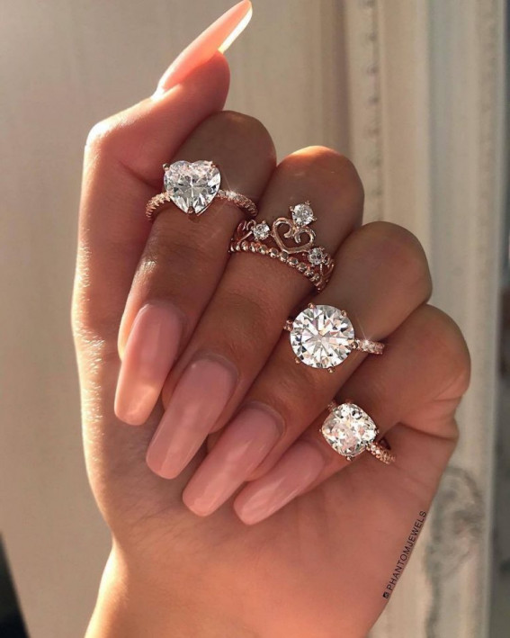 Utterly Beautiful Engagement Rings You’ll Want To Own : Petite mixed baguette