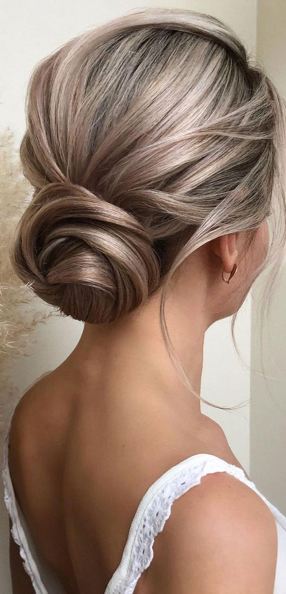 Sophisticated updos for any occasion – Chunky Braid & Low bun