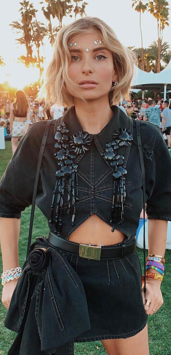 Best haircuts & Hairstyles To Try in 2021 : Festival boho bob