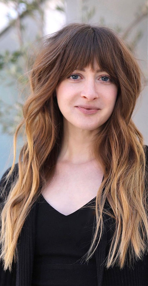 long layered haircut with bangs, haircut with fringe, hairstyles with fringes and layers, #layeredhaircut medium layered hair with bangs, layered hair with curtain bangs #bobwithbangs hairstyles with bangs 2021, haircut with bangs 2021, curtain bangs with layers straight hair, layered hair with bangs, medium layered hair with bangs, layered hair with side bangs