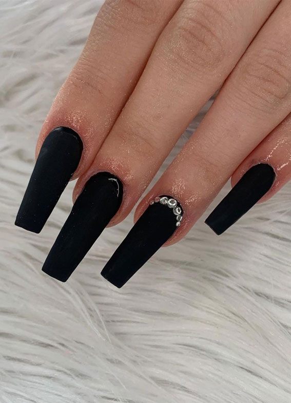 Matte Black Nails Pictures, Photos, and Images for Facebook, Tumblr,  Pinterest, and Twitter