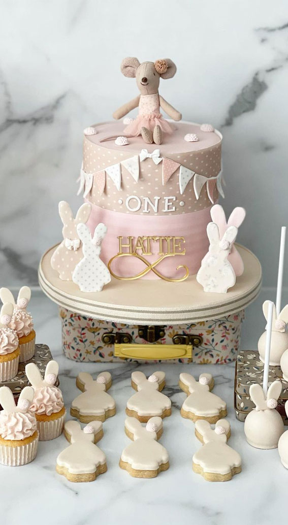 37 Best kids Birthday Cake Ideas : Adorable 1st birthday cake