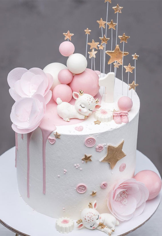 38+ Beautiful Cake Designs To Swoon : Cute Birthday Cake for 22nd Birthday-hanic.com.vn