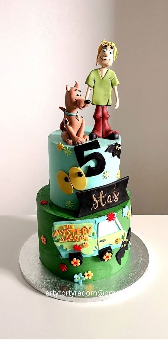 37 Best kids Birthday Cake Ideas : Scooby Doo Birthday Cake