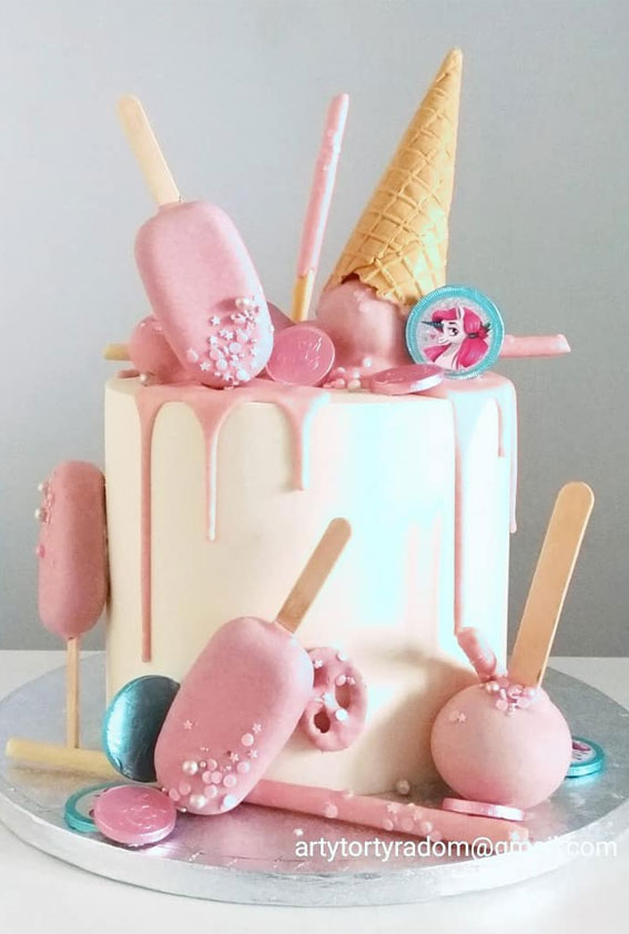 37 Best kids Birthday Cake Ideas : Pastel Delicious Cake