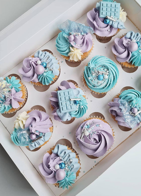 Cupcake Ideas Almost Too Cute to Eat : Scrumptious Frozen Cupcakes
