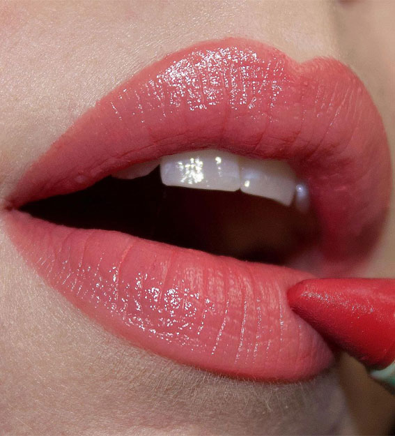 Perfect Lip Makeup Ideas : Pink Lip Tint