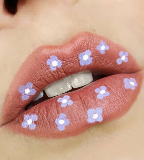 Perfect Lip Makeup Ideas : Lilac madness