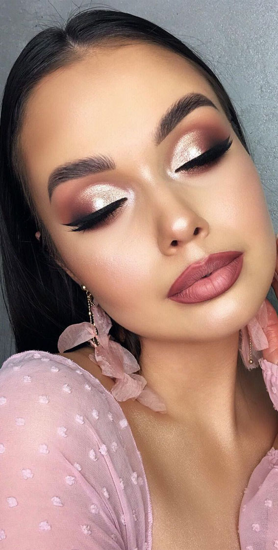 Stunning makeup 2021 : Pink Rose Pink Lips