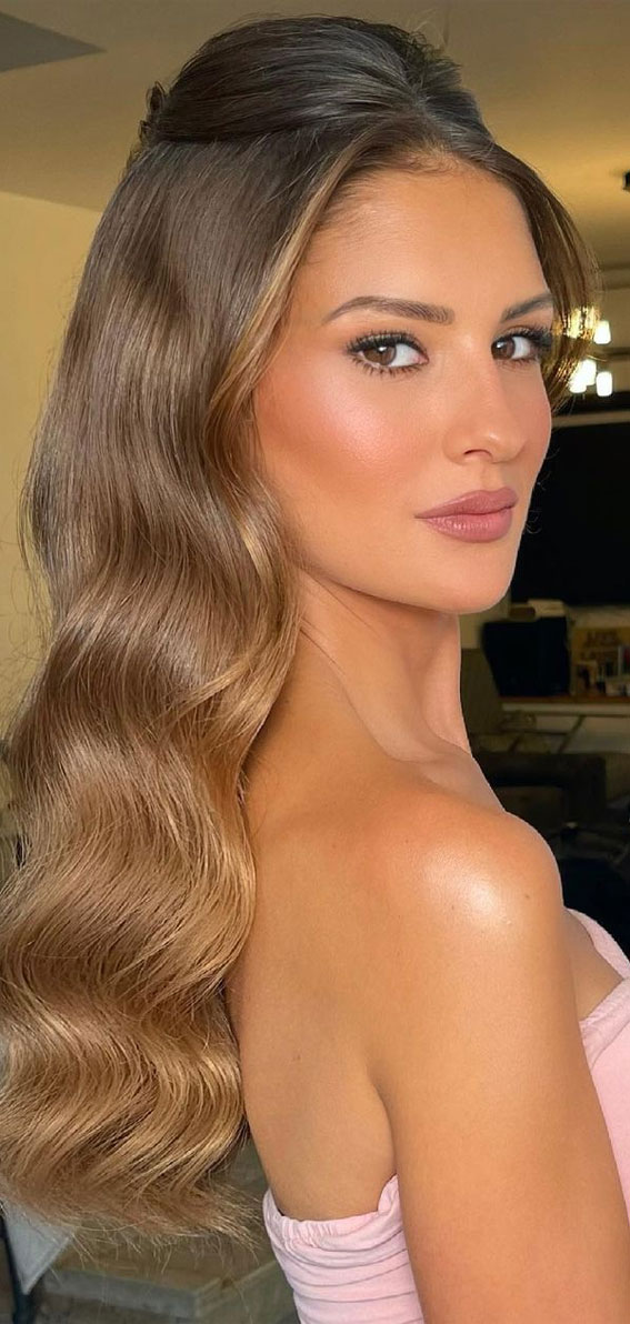 Stunning makeup looks 2021 : Blushing Bride 