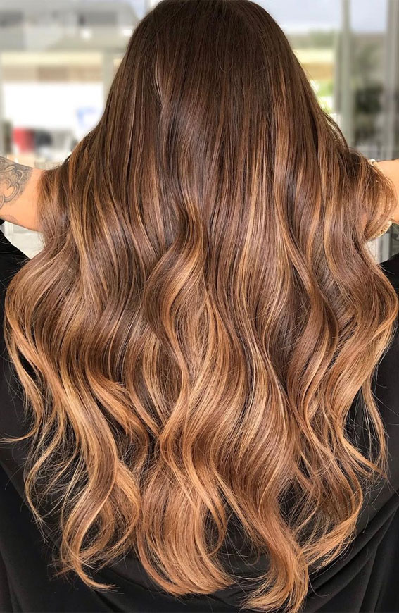 27 Caramel Hair Color Ideas : The perfect tone for Fall