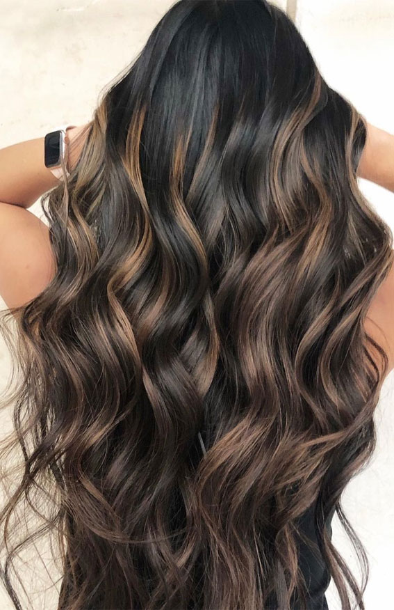 27 Caramel Hair Color Ideas : Cold brew with caramel drizzle