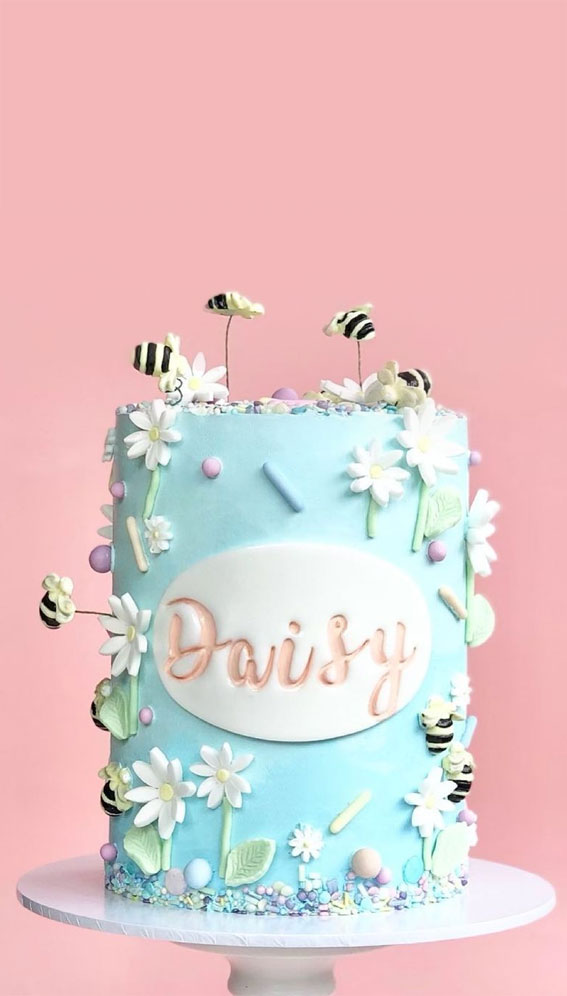 birthday cake, cute cake designs, cute buttercream cake, beautiful cake design, buttercream cake ideas