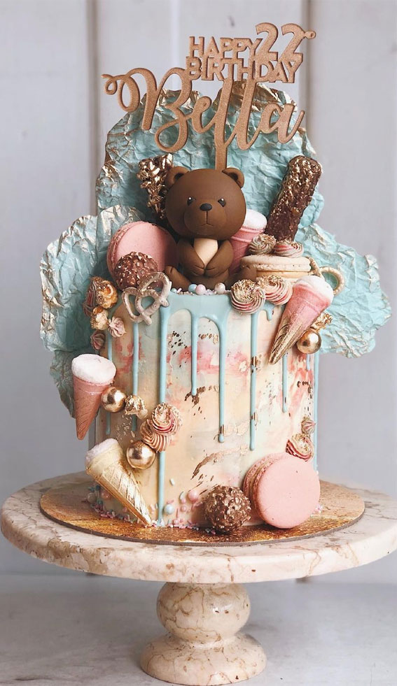 30 Pretty Cake Ideas To Inspire You : Chocolate Birthday Cake