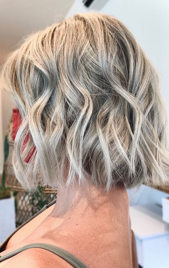 35 Best Blonde Hair Ideas & Styles For 2021 : Toner Refresh Blonde Long Bob Hair