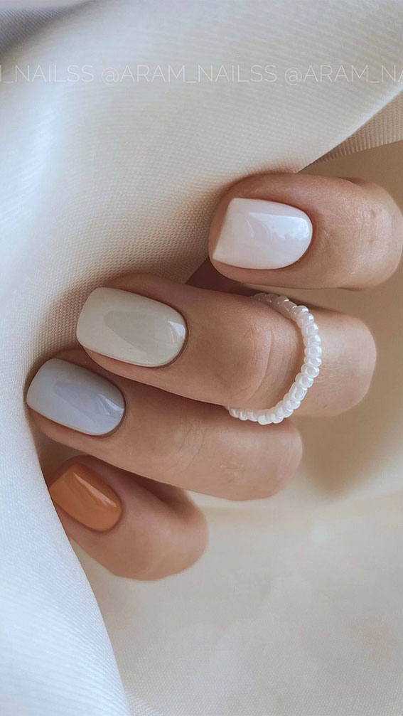 Cute Fall Nails To Help You Get Ready for Autumn Manicure : Ombre Fall Nails