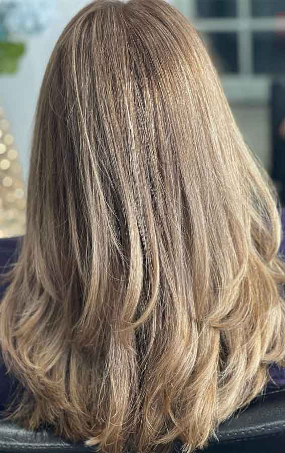 42 Best Layered Haircuts & Hairstyles : Blonde with Lots of Layers