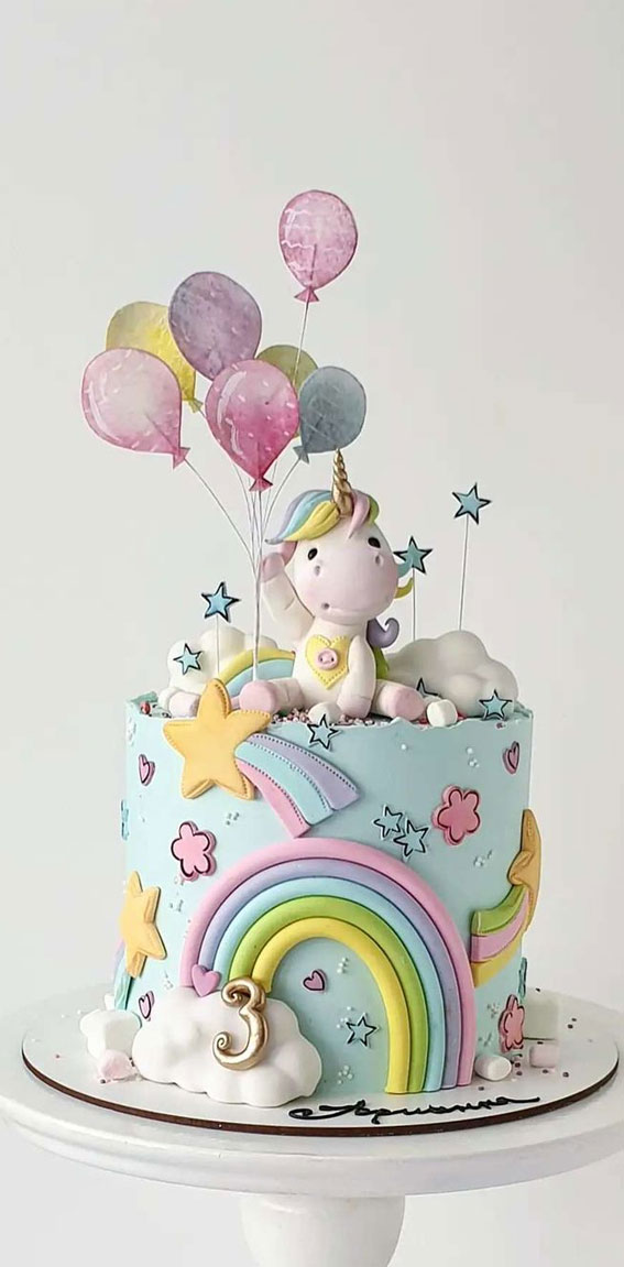 Unicorn Cake - Arina Photography