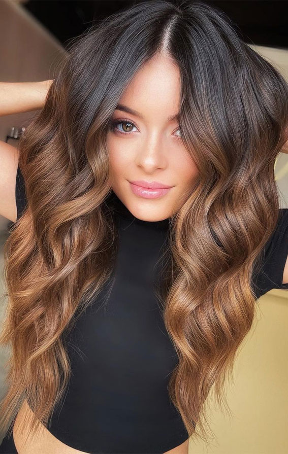 38 Best Hair Colour Trends 2022 That'll Be Big : Chocolate