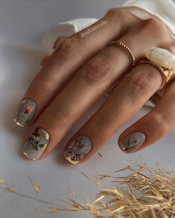 40 Best Wedding Nails 2022 : Sage Nails