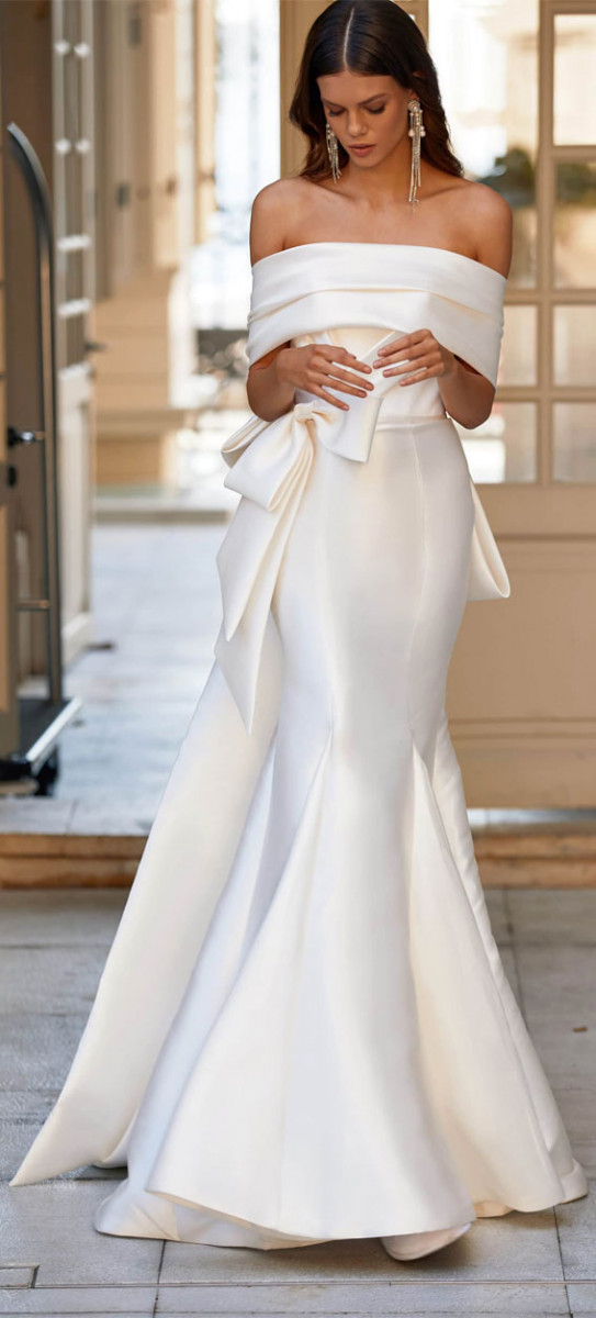 strapless with detachable off the shoulder mermaid dress, off the shoulder mermaid gown, off the shoulder wedding dress, wedding dress, wedding dresses 2022, off the shoulder bridal gown